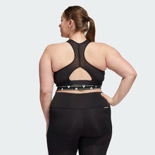 Load image into Gallery viewer, ADIDAS POWERREACT TRAINING MEDIUM-SUPPORT 3-STRIPES BRA (PLUS SIZE)