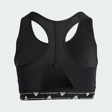 Load image into Gallery viewer, ADIDAS POWERREACT TRAINING MEDIUM-SUPPORT 3-STRIPES BRA (PLUS SIZE)