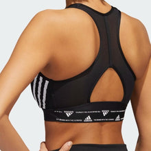 Load image into Gallery viewer, ADIDAS POWERREACT TRAINING MEDIUM-SUPPORT 3-STRIPES BRA
