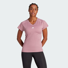Load image into Gallery viewer, AEROREADY TRAIN ESSENTIALS MINIMAL BRANDING V-NECK TEE