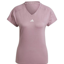 Load image into Gallery viewer, AEROREADY TRAIN ESSENTIALS MINIMAL BRANDING V-NECK TEE