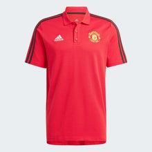 Load image into Gallery viewer, MANCHESTER UNITED DNA 3-STRIPES POLO SHIRT