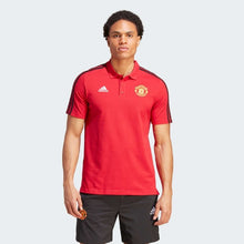 Load image into Gallery viewer, MANCHESTER UNITED DNA 3-STRIPES POLO SHIRT
