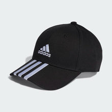 Load image into Gallery viewer, 3-Stripes Cotton Twill Baseball Cap
