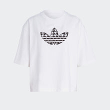 Load image into Gallery viewer, ORIGINALS HOUNDSTOOTH TREFOIL INFILL TEE