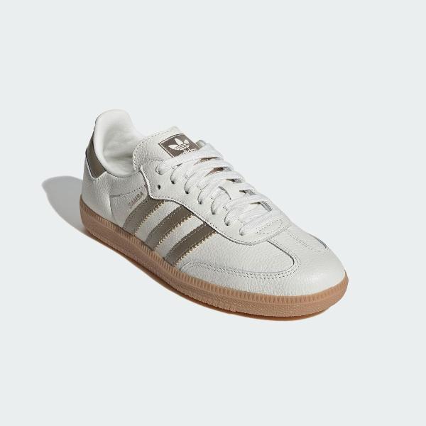 adidas gazelle silver green womens Lace-up fastening sneakers  The Musk
