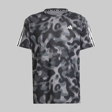 Load image into Gallery viewer, OWN THE RUN 3-STRIPES ALLOVER PRINT T-SHIRT