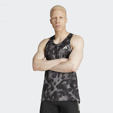 Load image into Gallery viewer, OWN THE RUN 3-STRIPES ALLOVER PRINT SINGLET