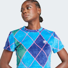 Load image into Gallery viewer, ARGYLE FLUFFY TEE