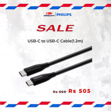 Load image into Gallery viewer, USB-C to USB-C Cable(1.2m)