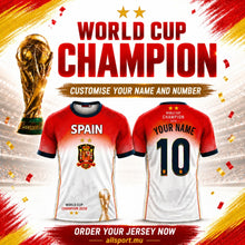 Load image into Gallery viewer, SPAIN LIMITED EDITION WORLD CUP CHAMPION 2026