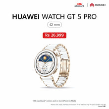 Load image into Gallery viewer, Huawei Watch GT 5 Pro Ceramic White 42mm