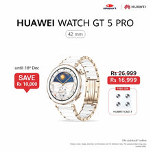 Load image into Gallery viewer, Huawei Watch GT 5 Pro Ceramic White 42mm