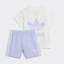 Load image into Gallery viewer, TREFOIL SHORTS TEE SET