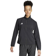 Load image into Gallery viewer, WOMEN ADIZERO ESSENTIALS RUNNING JACKET, BLACK