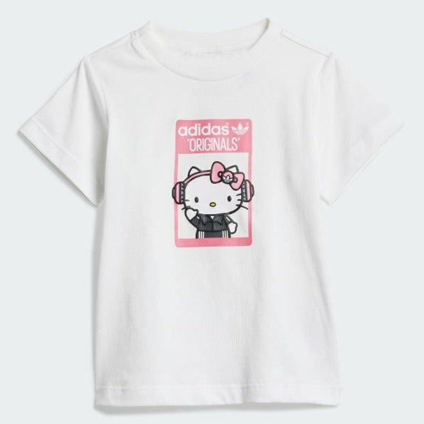 adidas originals x hello kitty short tee set