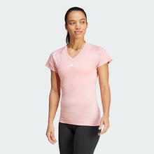 Load image into Gallery viewer, AEROREADY Train Essentials Minimal Branding V-Neck Tee