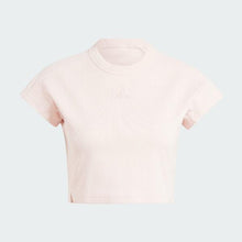 Load image into Gallery viewer, Lounge Ribbed Crop Tee