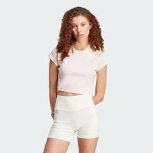 Load image into Gallery viewer, Lounge Ribbed Crop Tee