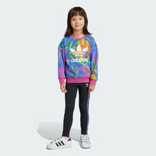 Load image into Gallery viewer, Tie-Dyed Crew Set Kids