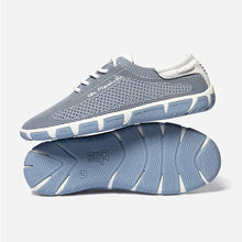 Load image into Gallery viewer, Women's canvas sneakers with forget-me-not JAZARIA