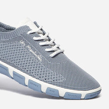 Load image into Gallery viewer, Women's canvas sneakers with forget-me-not JAZARIA