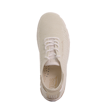 Load image into Gallery viewer, Women's Comfort Recycled Textile Sneakers White Heather JAZARIA