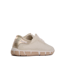 Load image into Gallery viewer, Women's Comfort Recycled Textile Sneakers White Heather JAZARIA