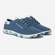 Load image into Gallery viewer, Sneakers Women Comfort Textile Recycled Blue JAZARIA