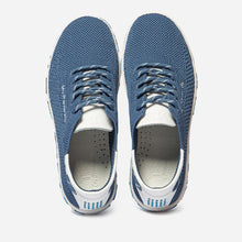 Load image into Gallery viewer, Sneakers Women Comfort Textile Recycled Blue JAZARIA