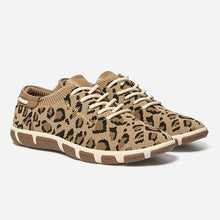 Load image into Gallery viewer, Sneakers Women Comfort Textile Recycled Leopard JAZARIA