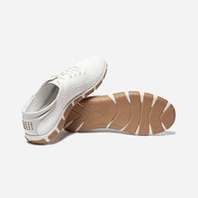 Load image into Gallery viewer, Women's tennis recycled textile white