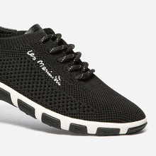 Load image into Gallery viewer, Sneakers Canvas Women Black & White JAZARIA