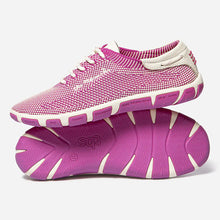 Load image into Gallery viewer, Sneakers Canvas Women Fuchsia & Cream JAZARIA