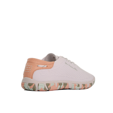 Load image into Gallery viewer, Sneakers Women Textile Recycled White & Guava