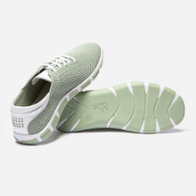 Load image into Gallery viewer, Women's tennis recycled textile green