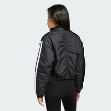 Load image into Gallery viewer, Essentials 3-Stripes Insulated Crop Bomber Jacket