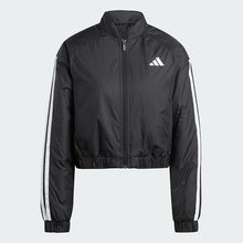 Load image into Gallery viewer, Essentials 3-Stripes Insulated Crop Bomber Jacket