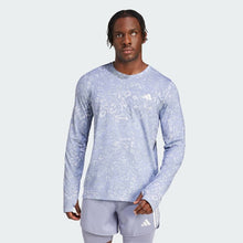 Load image into Gallery viewer, Own the Run CLIMACOOL 3-Stripes Long Sleeve Tee