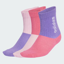 Load image into Gallery viewer, Linear Crew Socks 3 Pairs Kids