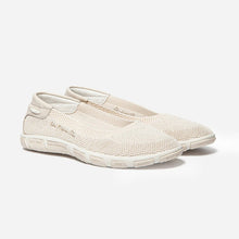 Load image into Gallery viewer, Ballet Flat Women Lightweight Textile Marl Beige JIVIANA