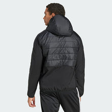 Load image into Gallery viewer, Essentials 3-Stripes Insulation Hybrid Jacket