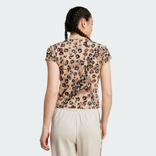 Load image into Gallery viewer, Animal Print 3-Stripes Tee