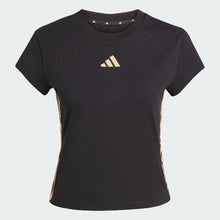 Load image into Gallery viewer, Animal Print 3-Stripes Tee