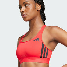 Load image into Gallery viewer, Powerreact Train Medium-Support 3-Stripes Bra