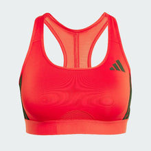 Load image into Gallery viewer, Powerreact Train Medium-Support 3-Stripes Bra