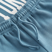 Load image into Gallery viewer, Blue New York Varsity All Over Print Crew Neck Sweatshirt and Joggers Set (3mths-6yrs)