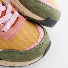 Load image into Gallery viewer, Multi Elastic Lace Chunky Trainers