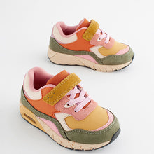 Load image into Gallery viewer, Multi Elastic Lace Chunky Trainers