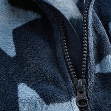 Load image into Gallery viewer, Blue Star Baby Zip Fleece Sleepsuit